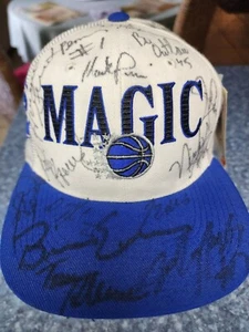 Vintage Orlando Magic Sports Specialties Laser Snapback Mütze Team Autogramm neu - Bild 1 von 9