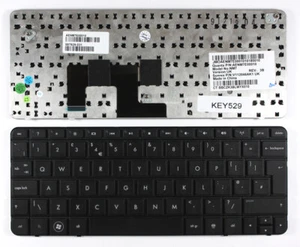 HP Mini 210-1010CA Tastiera di ricambio per laptop nera layout UK - Foto 1 di 1