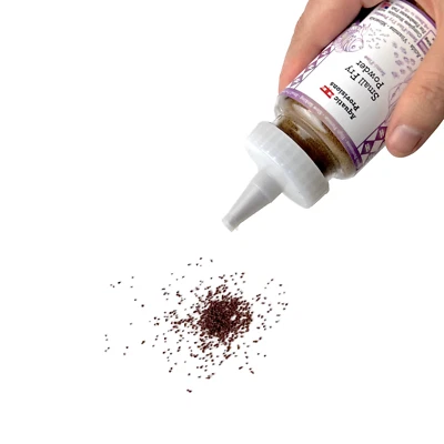 AQUATIC PROVISIONS Small Fry Powder Fish Food, Semi-Fine 0.2mm-0.4mm, Slow Sinking Made in USA