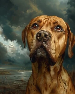 Diverse 8x10 Pawsome Pooches Dog Art Prints Canine Fine Art 580435664 - Picture 1 of 1