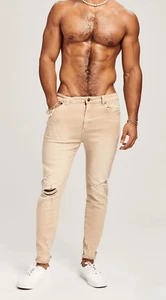 Ser.O.Ya Men Jeans Woman Men Unisex Denim Pants - Picture 1 of 14