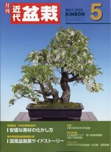 Japanese Bonsai Magazine / KINBON 2025.08 / Kindai Bonsai - Picture 1 of 1