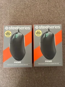 2x STEELSERIES Prime Optical Gaming Mouse REF 1G - Picture 1 of 4