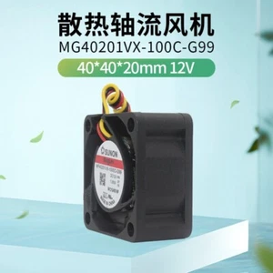 SUNON MF40201VX-1000C-G99 12V 1.06W 4CM 4020 3-wire Silent Magnetic Cooling Fan - Picture 1 of 4