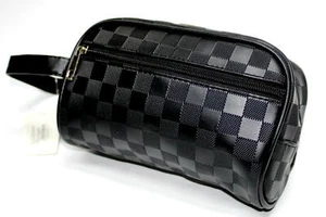 TAKESTOP POCHETTE UOMO NERO GANCIO NERP BORSELLO BEAUTY CASE BORSA JT5011 - Foto 1 di 9