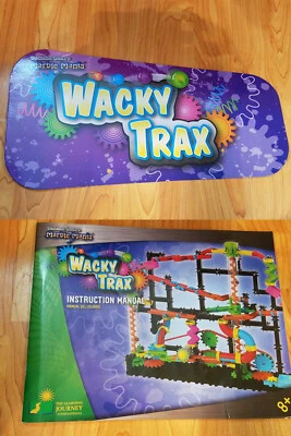 Lot of 2  Instruction Manual and Board Game Techno Gears Marble Mania Wacky Trax - Image 1 of 3