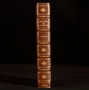 1901 Letters of John Richard Green Leslie Stephen Sotheran Binding - Picture 1 of 6