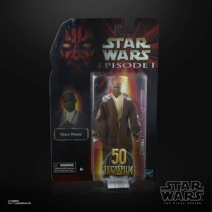 Star Wars Episode I The Black Series " MACE WINDU " Action Figure - Picture 1 of 2