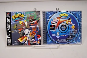 Crash Bandicoot Warped Sony PlayStation 1 PS1 Complete with manual Black Label - Picture 1 of 1