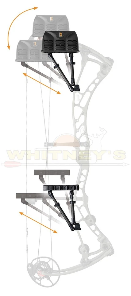 TightSpot Pivot 2.5 Quiver - 2 Piece - 5 Arrow - Left Hand - OD Green -TSQPODG-L - Image 1 of 1