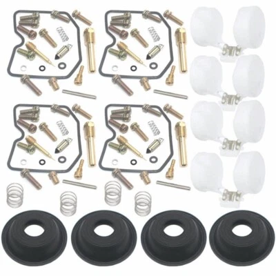Kit de reparación de carburador diafragma flotador 4X PARA KAWASAKI ZL600 Eliminator 1986-1987 Foto 1 de 2