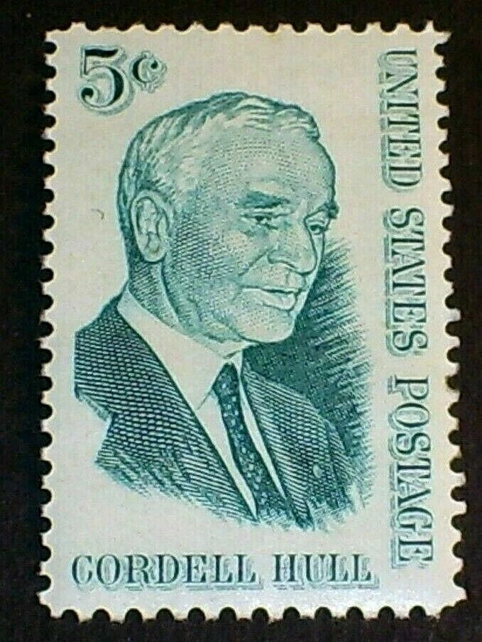 U.S. Scott 1235- Cordell Hull, Secretary of State- MNH OG F-VF  5c 1963 - Image 1 of 1