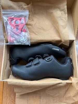 (Escolha Tamanho e Cor) YOW Sport Unissex Spin Sapatos de Ciclismo Tamanhos Europeus 37-47 - Imagem 1 de 2