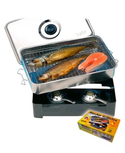 Behr Edelstahl Tisch-Räucherofen, Tischräucherofen Grillofen - Bild 1 von 2