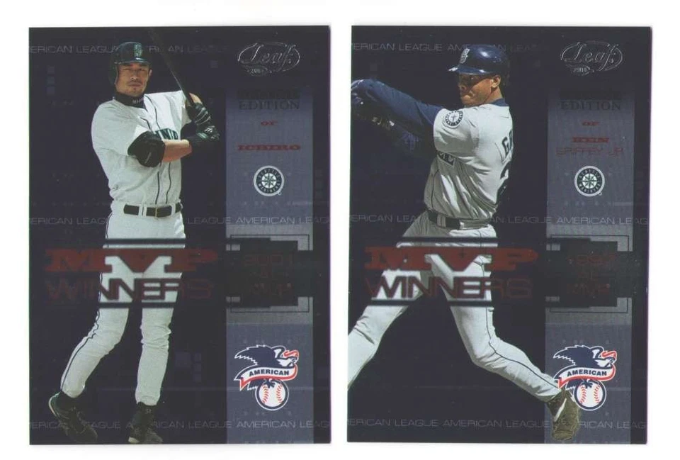 2004 Leaf MVP Winners Second Edition - SEATTLE MARINERS Team Set - Image 1 of 1