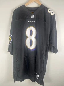 Baltimore Ravens Lamar Jackson #8 schwarz NFL Pro Line Fanatics Trikot Größe 2XL - Bild 1 von 5