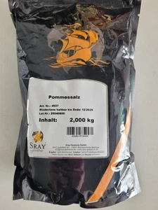 Pommessalz Pommes Salz 2kg - Bild 1 von 1