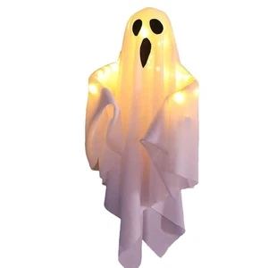 Halloween Decoración Colgante Espíritu Luces Colgantes Blanco Árbol Jardín Fiesta Decoración - Imagen 1 de 9