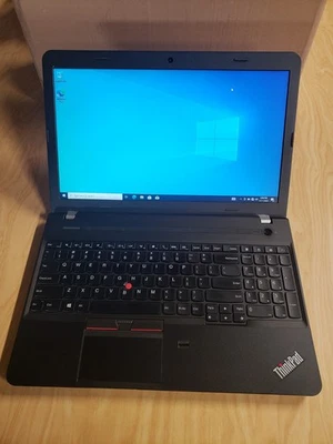 Lenovo ThinkPad E550 15.6" i3-4005U 4GB 500GB HDD Windows 10 Pro Laptop - Image 1 of 4