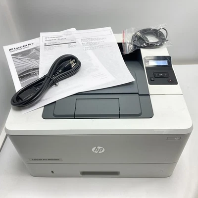 HP LaserJet Pro M402dne B&W Printer C5J91A, 7.3k prints + GENUINE HP Toner @ 95% - Image 1 of 4