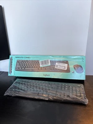 Logitech Wireless Keyboard and Mouse Combo (920-008971) - Image 1 of 4