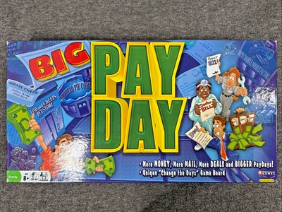 Big Pay Day Family Board Game By Winning Moves Complete w/ Replaced Pawn - Image 1 of 4