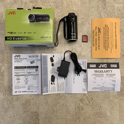 JVC HD EVERIO GZ-HM35 Digital Camcorder With 16gb Memory Card - Image 1 of 4