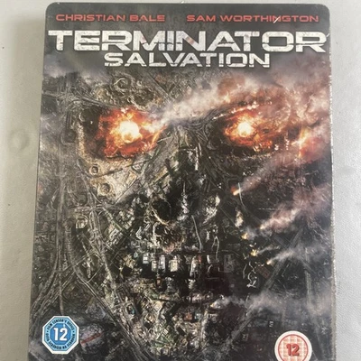 Terminator Salvation Limited Edition Steelbook Christian Bale No Card& Inner - Image 1 of 4