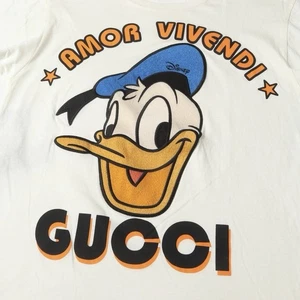 Camiseta Jersey Gucci Donald Duck Amor Vivendi Off White Marfil S Para Mujer’s - Imagen 1 de 10