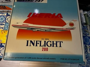 Inflight 200 747-200 Iberia EC-BRQ - Picture 1 of 3