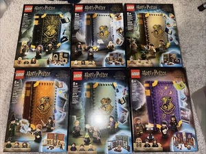 LEGO 76384+ HARRY POTTER HOGWARTS MOMENT *SET COMPLETO DI 6* RITIRATO NUOVO SIGILLATO - Foto 1 di 8