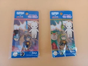 Gatchaman Kewpie Kewsion figure key chain Lot 2 set retro anime Japan m642 - Picture 1 of 6