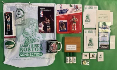 Larry Bird Starting Lineup (X 2) 1988 Boston Celtics Championship Hotel Ball Lot - Image 1 of 4