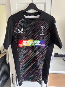 Harlequins Rugby Danny Care Player Issue Shirt - Picture 1 of 3