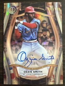 2025 Topps Tribute Ozzie Smith Pillars Of The Game Auto /199 Cardinals - Picture 1 of 7