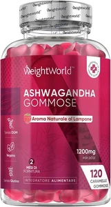 Ashwagandha Gommose 1200mg, 120 Caramelle Vegane, (2 Mesi di Fornitura), al... - Foto 1 di 8