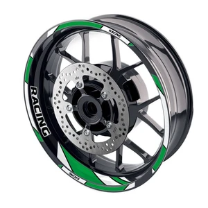 Dark Green 17 inch GP06 Vinyl Wheel Rim Stickers For Honda CB650R 19 20 - Foto 1 di 10
