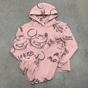 ZARA Disney Mickey Mouse 2 Piece Matching Sweats Set - Picture 1 of 9