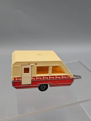 Remolque cámper caravana Majorette vintage diecast No. 325 Francia SUELTA Foto 1 de 4