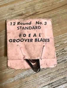 Vintage Ideal Groover Klingen Nr. 3 Standard 10 Stück - Bild 1 von 4