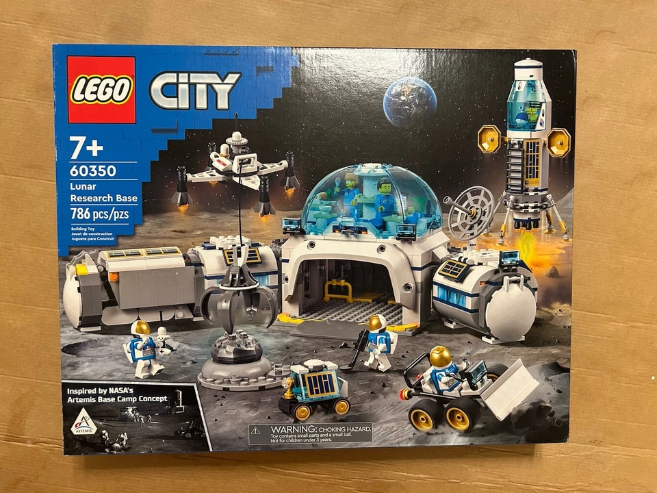 LEGO CITY Lunar Research Base (60350) - Brand New In Factory Sealed Box - Image 1 of 4