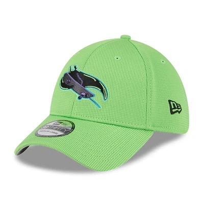 Masculino New Era Verde Neon Tampa Bay Rays City Connect Batting Practice 39THIRTY - Imagem 1 de 4