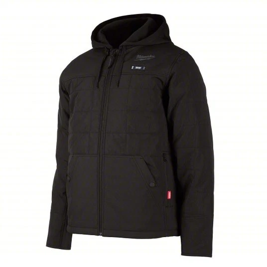 Milwaukee  205B-212X M12™ Heated AXIS™ Hooded Jacket Kit Black XX-LARGE  NEW!!! - Image 1 of 1