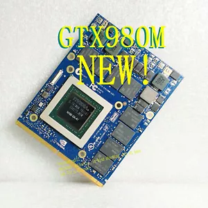 Nvidia GeForce GTX980M graphics card N16E-GX-A1 8Gb GDDR5 Alienware Clevo - Picture 1 of 10