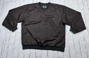 Forrester's MENS SIZE L Pullover Golf Windbreaker Reversible Outerwear VINTAGE - Picture 1 of 9