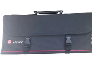 Wusthof 17 Pocket Cordura Knife Case w/Handle & Shoulder Strap/Sharpening Steel - Picture 1 of 10