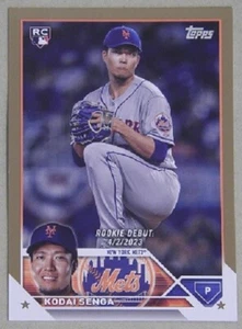 KODAI SENGA 2023 TOPPS UPDATE (GOLD) ROOKIE NEW YORK METS #US20 - Picture 1 of 1