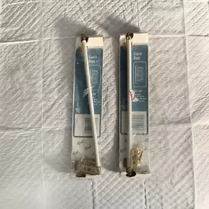 Kirsch Sash Rods Lot Of(2) Rods White New - Picture 1 of 1