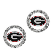 New Georgia Bulldogs Women's Eugenia Stud Earrings, NCAA