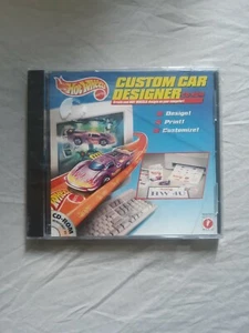 HOT WHEELS Mattel Media Custom Car Designer 1997 CD-ROM NEW - Picture 1 of 2